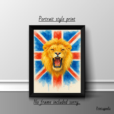 Lion union jack for sale  WOLVERHAMPTON