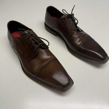 Usado, Sapatos Vero Cuoio masculino italiano de couro marrom biqueira com cadarço tamanho Eur44 EUA10 Reino Unido 9 comprar usado  Enviando para Brazil