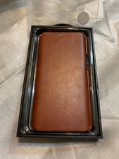 Capa de Couro Genuína ICarer Vintage Series - Samsung Galaxy S6 Edge Plus-marrom, usado comprar usado  Enviando para Brazil