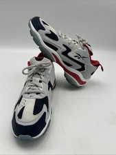 Tênis Reebok DMX Series 1600 masculino EUA 12 cinza vermelho marinho branco CN7736 atlético comprar usado  Enviando para Brazil