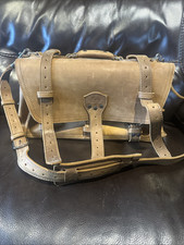 vintage duffel leather bag for sale  Sweet Home