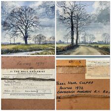 Suffolk landscape watercolours for sale  NORWICH