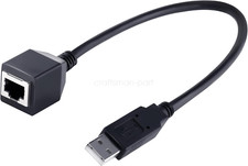 Teclado RJ45 para USB Soarer’s conversor para uso frasco QMKtinkerBOY IBM terminal comprar usado  Enviando para Brazil