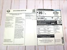 2014 nissan versa for sale  Elyria