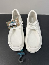 Tênis Mad Love Feminino 9 Lizzie Casual Lona Branca Moc Toe com Cadarço comprar usado  Enviando para Brazil