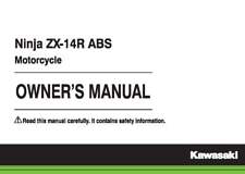 Kawasaki owners manual for sale  Lexington