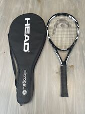 Raquete de tênis Wilson Head Microgel MG. 10 tamanho grande branca/preta com estojo/LEIA! comprar usado  Enviando para Brazil
