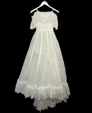 Vintage ivory lace for sale  AYLESBURY