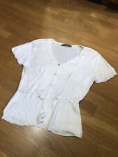 Gilet caroll blanc d'occasion  Issy-les-Moulineaux