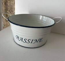 Cuvette inscription bassine d'occasion  Saint-Georges-de-Reneins