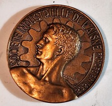 Medaille bronze tranche d'occasion  Soissons