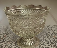 Vintage glass pedestal for sale  Monaca