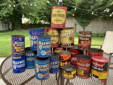 Vintage coffee tin for sale  Huntington