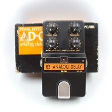Pedal de efeitos de guitarra PEARL AD-08 atraso analógico com caixa original feito no Japão comprar usado  Enviando para Brazil