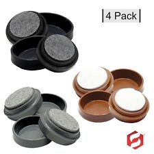 Usado, CADEIRA SOFÁ RODÍZIO COPOS 66mm móveis carpete piso protetores rodízio pés 4PK comprar usado  Enviando para Brazil