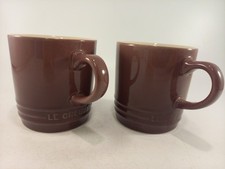 Creuset mauve mugs for sale  STROUD