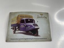 Blechschild frankenheim brauer gebraucht kaufen  Schermbeck