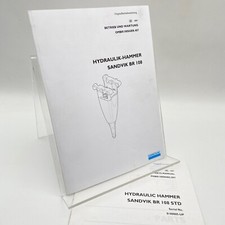 Sandvik hydraulik hammer gebraucht kaufen  Emden