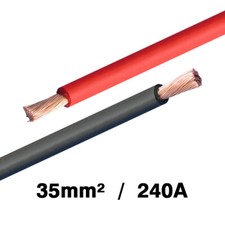 35mm battery cable for sale  BUNTINGFORD
