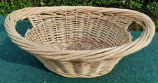 Oval wicker woven for sale  FELIXSTOWE