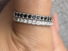 Anel duplo Swarovski tamanho 55/EUA 7 comprar usado Anel duplo Swarovski tamanho 55/EUA 7 comprar usado  Enviando para Brazil