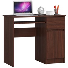 AKORD BIURKO KOMPUTEROWE 90 cm PIKSEL PRAWE WENGE na sprzedaż  PL