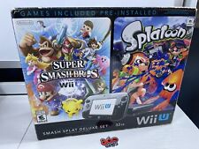 Nintendo Wii U Super Smash Splatoon Deluxe SOMENTE CAIXA comprar usado  Enviando para Brazil