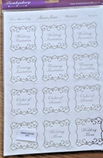 Wedding toppers white for sale  CUPAR