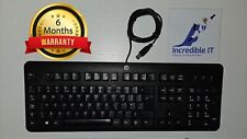 ✅ COM PÉS ✅Alguns HP KU-1156 / KU 1156 USB Inglês Reino Unido Preto Teclado / Teclados comprar usado  Enviando para Brazil