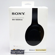 Fone de ouvido sem fio Sony com microfone preto WH-1000XM3 B Japão importação NOVO comprar usado  Enviando para Brazil