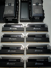 Corsair Dominator Platinum DDR4 128GB (8x16GB) 3200MHz RAM com ventiladores de fluxo de ar RGB comprar usado  Enviando para Brazil