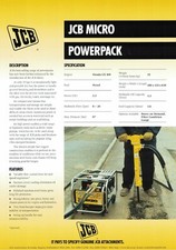 Jcb micro powerpack for sale  RUSHDEN