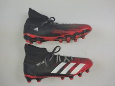 Adidas Predator Piłka nożna Knagi piłkarskie buty czerwone czarne rzadkie US 8 na sprzedaż  PL