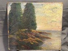 Antique oil board for sale  Dover