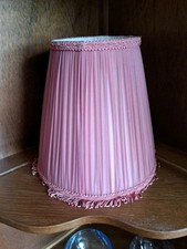 Vintage lampshade pink for sale  NEWCASTLE UPON TYNE