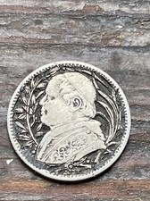 Soldi vatican 1868 d'occasion  Moulins-lès-Metz