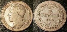 Léopold ier francs d'occasion  Gallardon