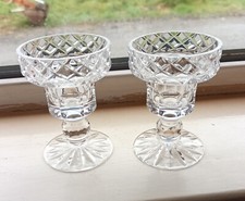 Pair crystal cut for sale  LIMAVADY
