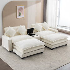 112.6 beige chenille for sale  Lithia Springs