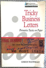 Tricky business letters for sale  WATFORD