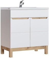 Waschtisch 80x45x85 weiß gebraucht kaufen  Deutschland