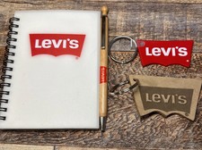 CHAVEIROS VINTAGE caneta notebook LEVI STRAUSS & CO. DÉCADA DE 1990, usado comprar usado  Enviando para Brazil