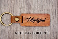 Personalized wood keychain for sale  Columbus