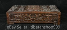 Mesa gaveta 19,6" chinesa antiga Huanghuali móveis de escultura em madeira Dragon Beast comprar usado  Enviando para Brazil