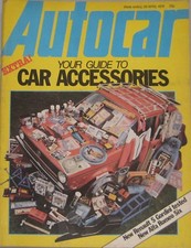 Autocar magazine april for sale  DARWEN