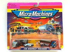 MICRO MÁQUINAS 1998 30 CAMINHÕES RODOVIÁRIOS SEMI ÔNIBUS POLÍCIA GARÇONETE FIGURAS DE MOTORISTA comprar usado  Enviando para Brazil