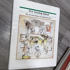 PGA  TEACHING MANUAL The Art  And Science  Of  Golf Instruction. 1990 comprar usado PGA  TEACHING MANUAL The Art  And Science  Of  Golf Instruction. 1990 comprar usado  Enviando para Brazil