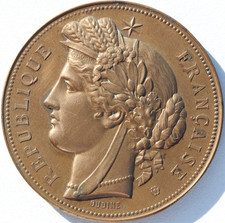 Medaille table bronze d'occasion  Elliant
