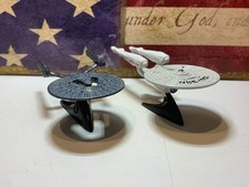 Hot Wheels Star Trek X2. U.S.S ENTERPRISE NCC-1701 & U.S.S. VENGEANCE LOOSE NICE, usado comprar usado  Enviando para Brazil