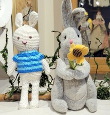 Knitted easer bunny for sale  Princeton